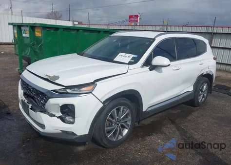 2020 Hyundai Santa Fe Sel from USA, damaged, VIN 5NMS33ADXLH164492
